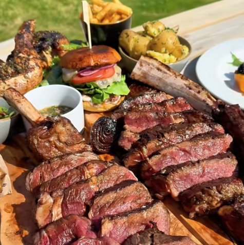 eatingwithtodd steak at Halwyn