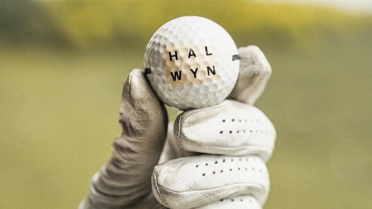 Golf glove and ball